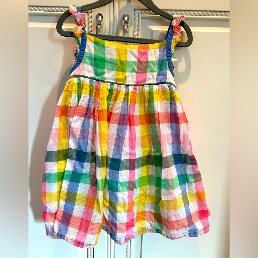 Mini Boden Sleeveless Dress, Size 3-4 Yrs